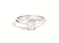 Anello Recarlo Donna mafalda in Oro bianco Diamante 0.18 Ct R29SO468/018-G - R29SO468/018-G